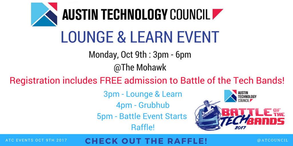 Austin Technology Council LOUNGE & LEARN – Austin Startup Week