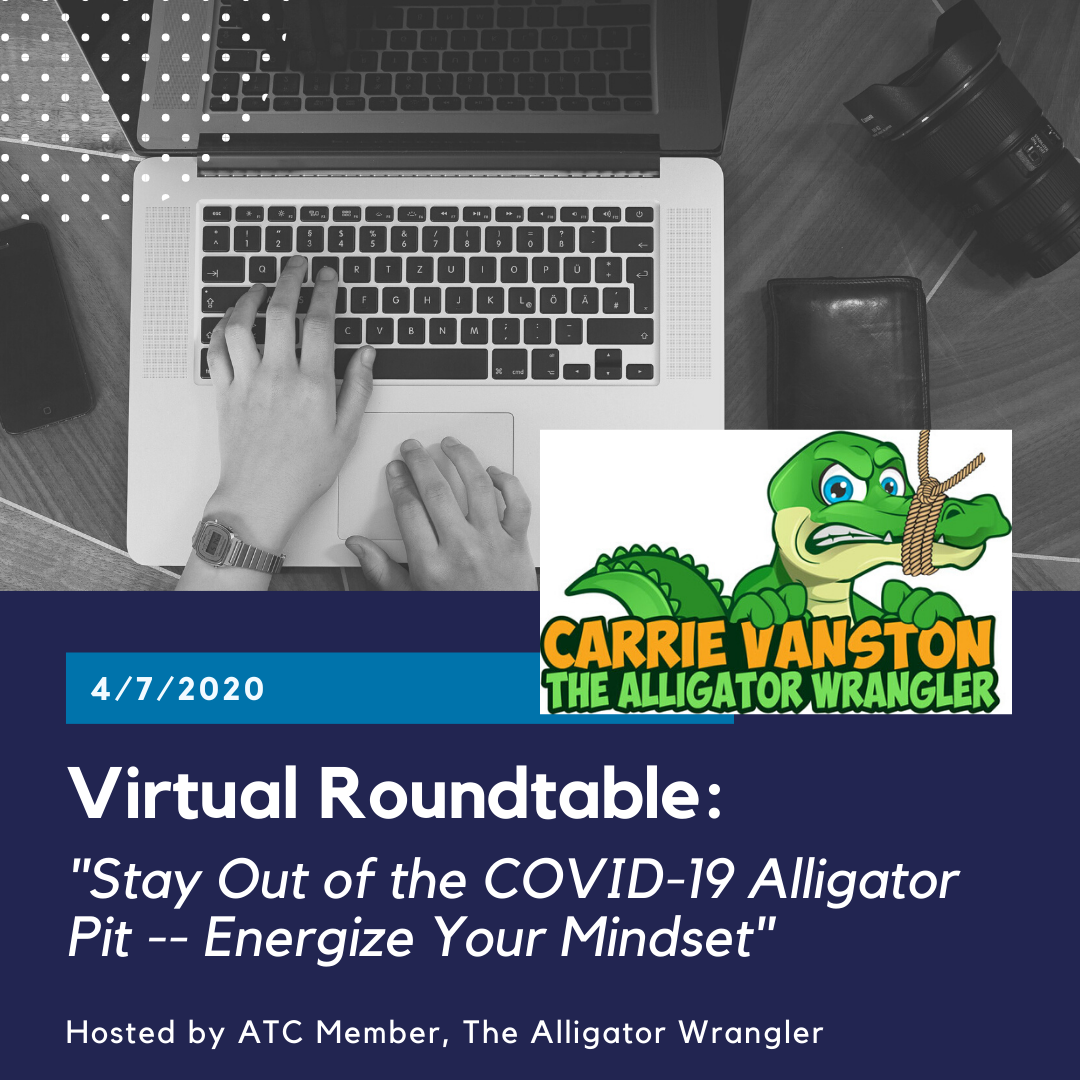 Virtual Roundtable: Stay Out of the COVID-19 Alligator Pit — Energize Your Mindset hosted by The Alligator Wrangler