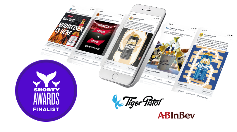 Tiger Pistol Named Finalist in Three Categories for the 12th Annual Shorty Awards