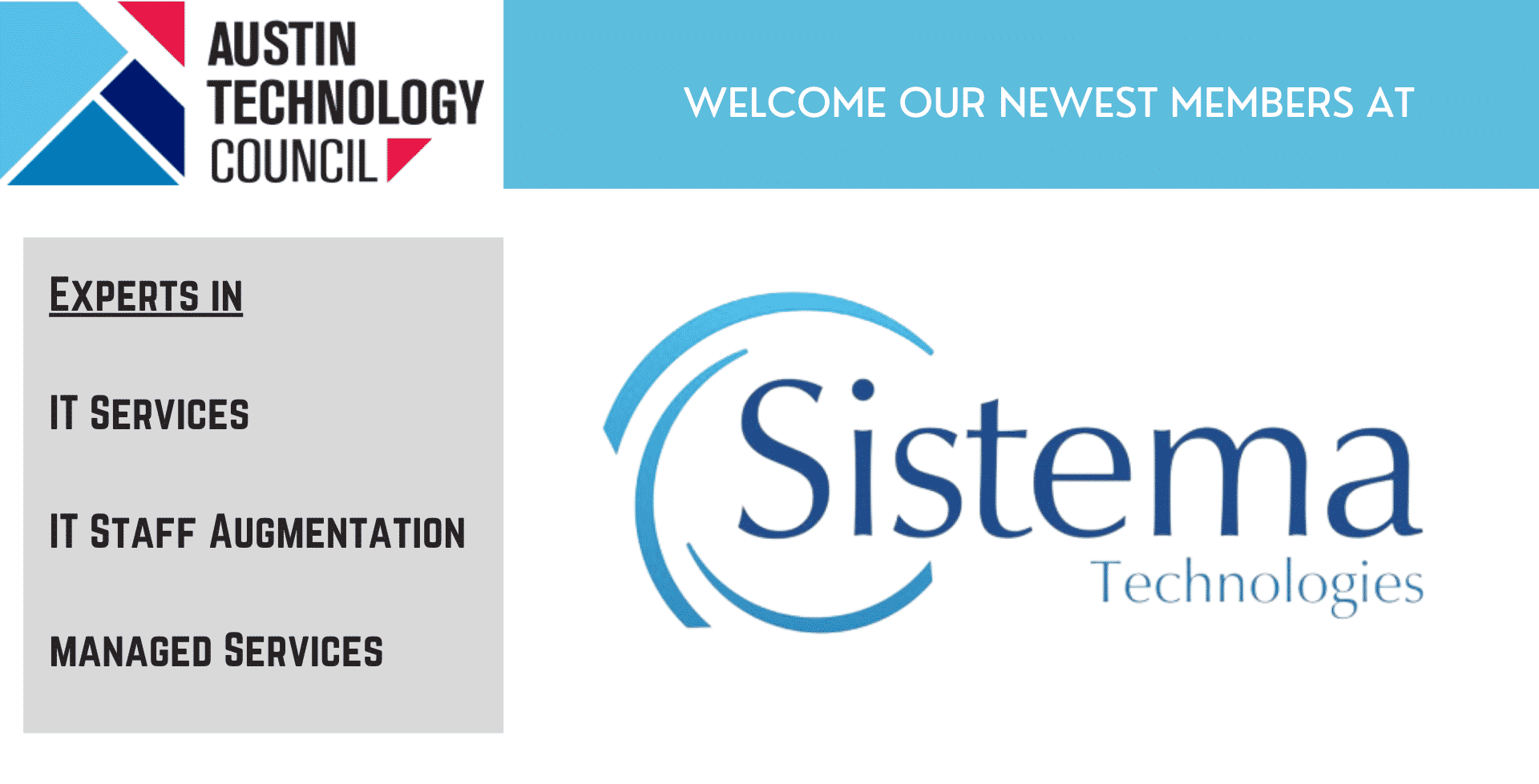 New Member Spotlight: Sistema Technologies