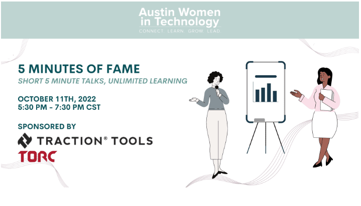 5 Minutes of Fame with Austin Women in Technology