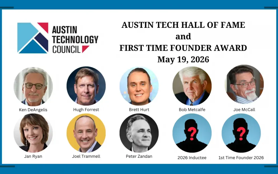 2026 Austin Tech Hall of Fame and First Time Founder Awards